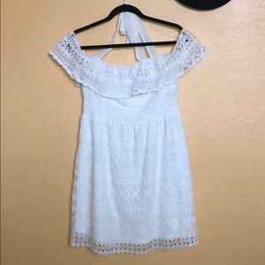 Lulumari White lace dress